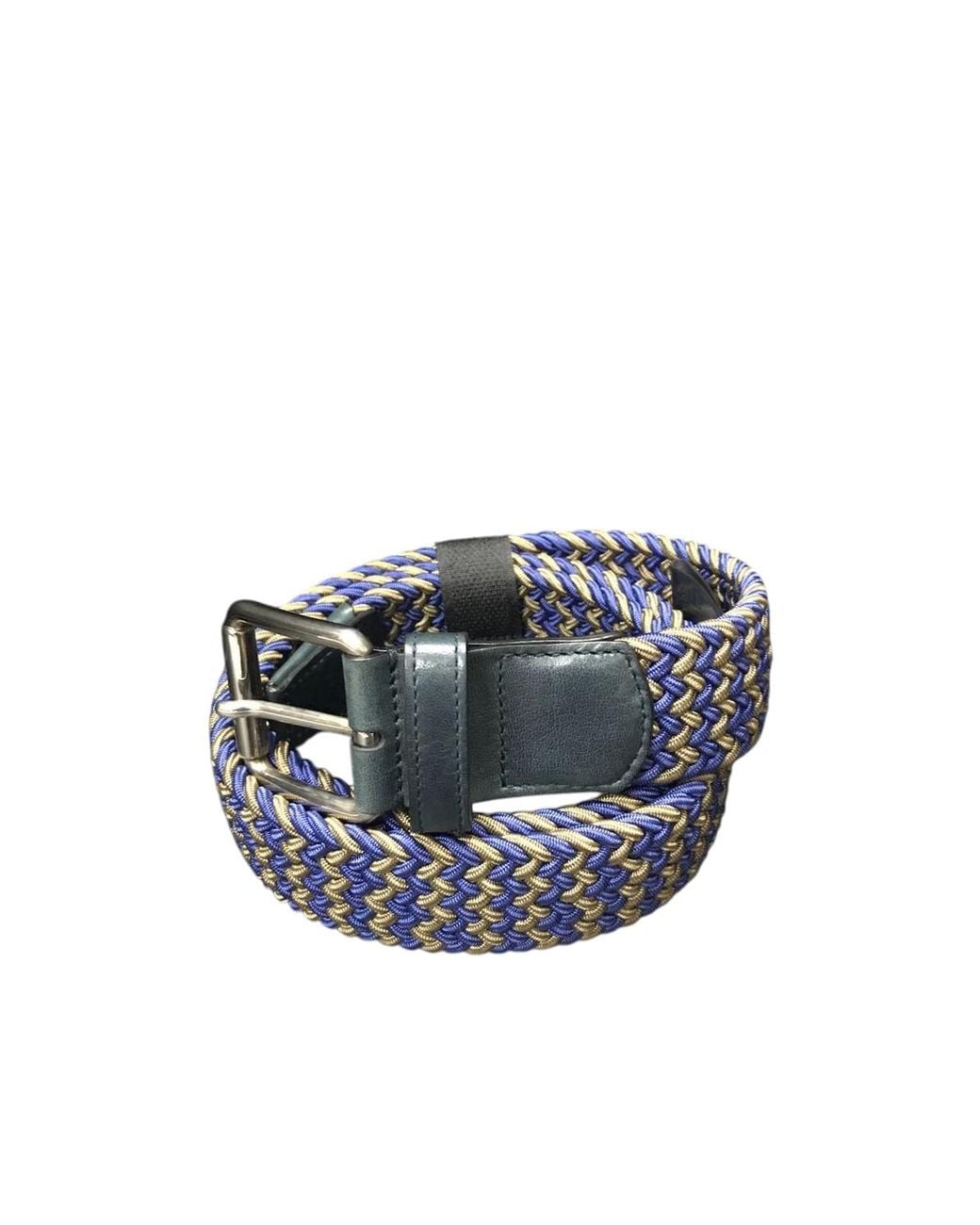 Bally Blue Adjustable Waist Belt for men