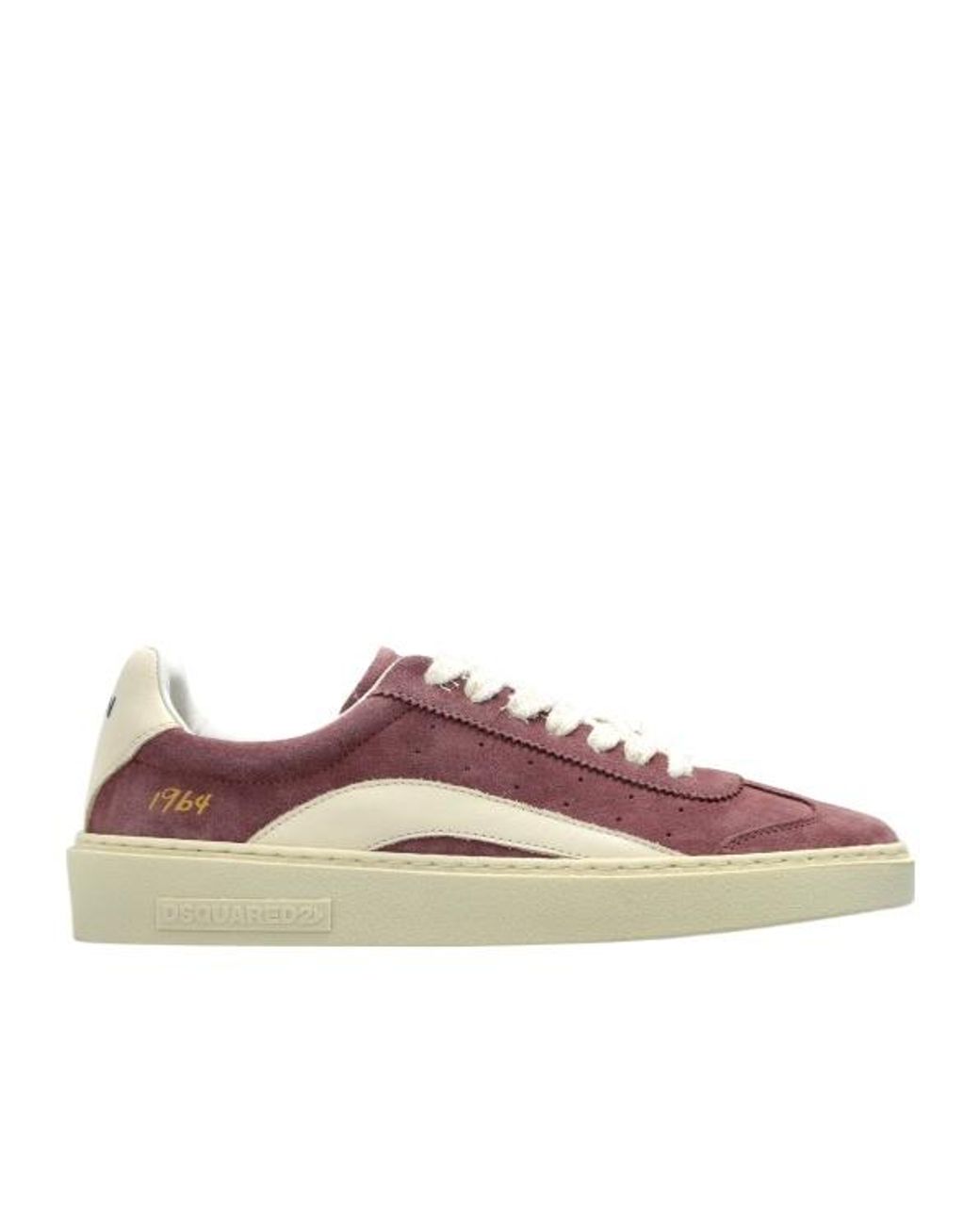 DSquared² Brown Low Up Rider Sneakers