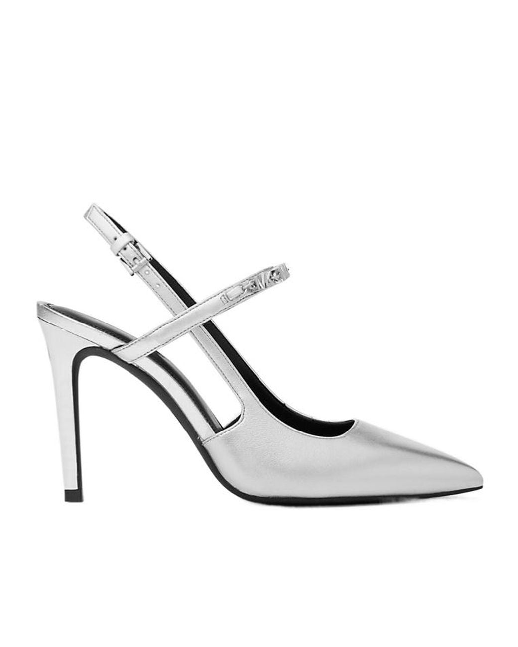 MICHAEL Michael Kors White 95Mm Dina Flex Pumps