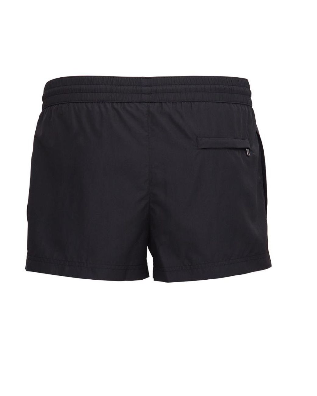 Dolce & Gabbana Blue Logo Patch Swimming Shorts for men