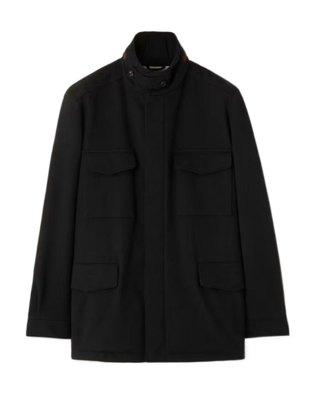 Loro Piana Blue Jim Overshirt for men