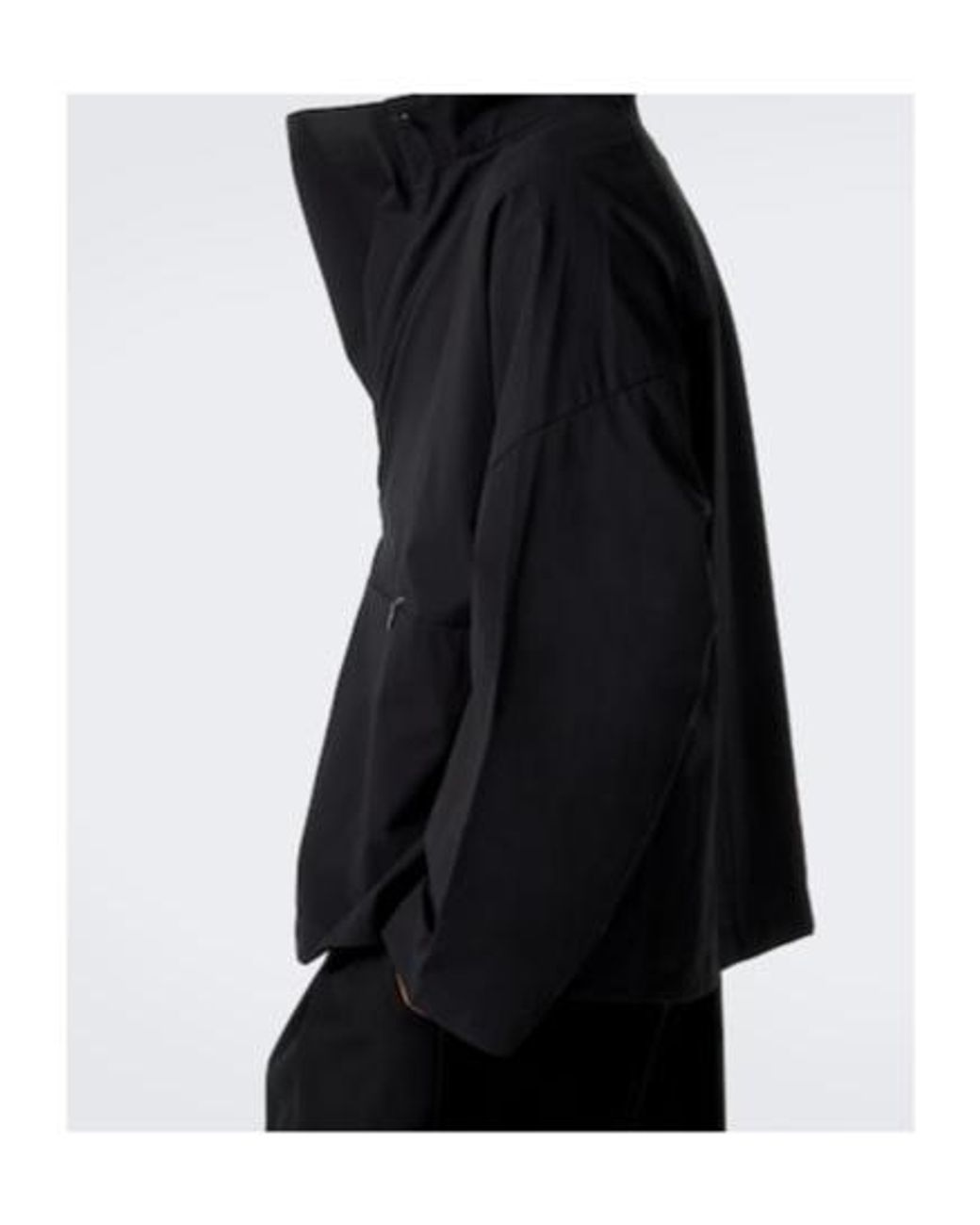 Kiko Kostadinov Black Cotton Twill Casual Jacket for men