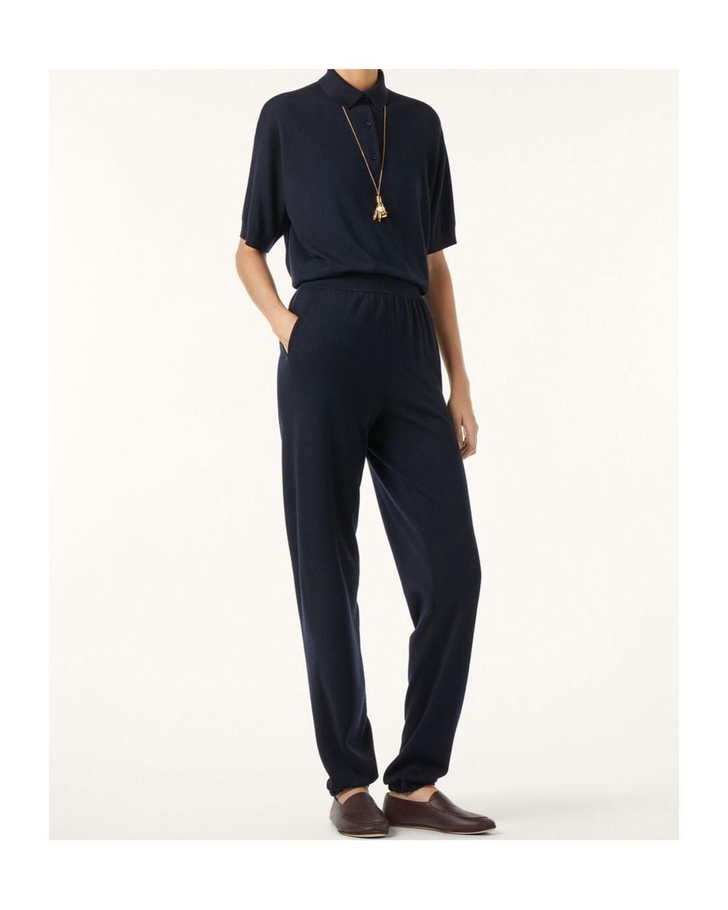 Loro Piana Blue Royal Lightness Polo Shirt