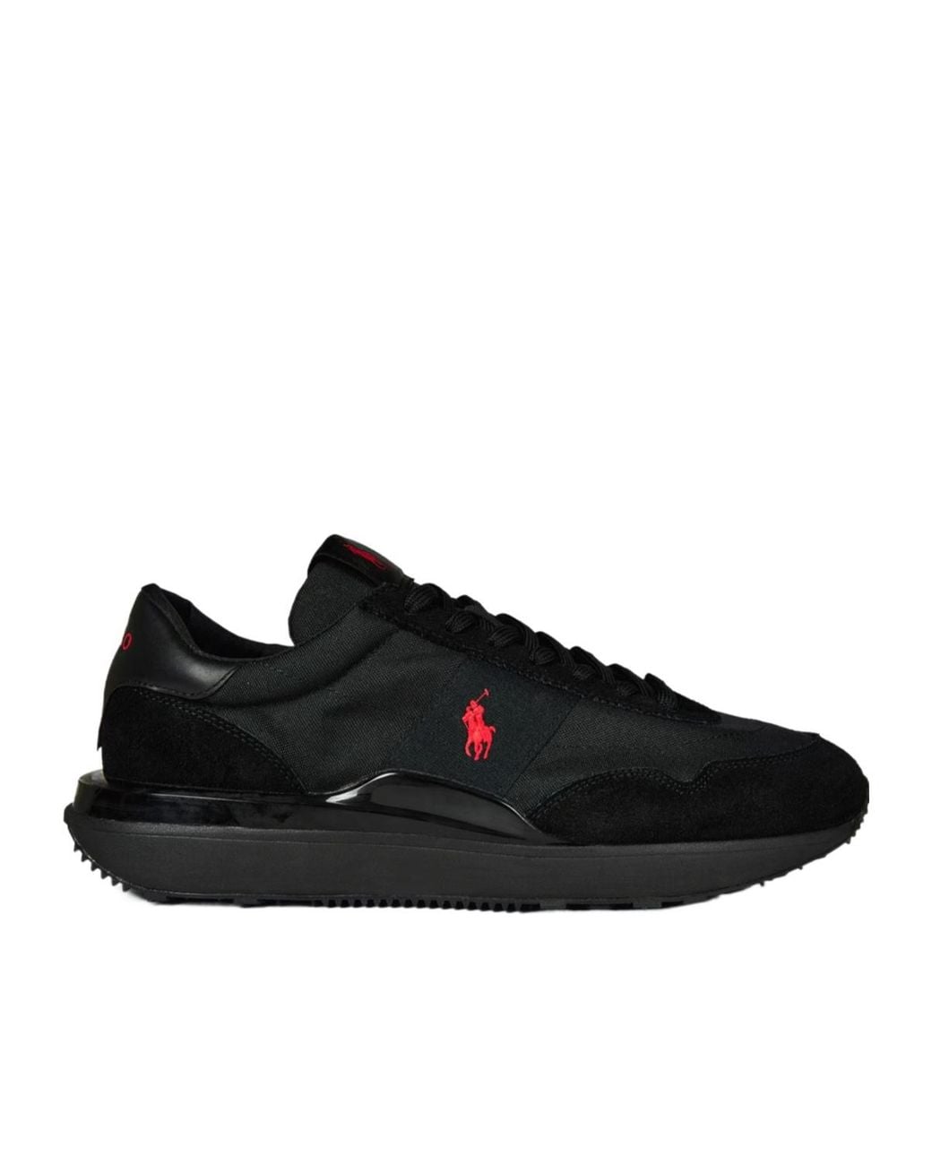 Polo Ralph Lauren Black Logo Sneakers for men