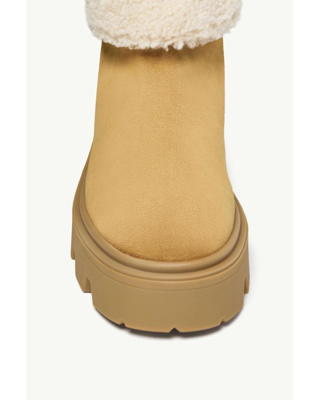 Moncler Natural Aurea Ankle Boots