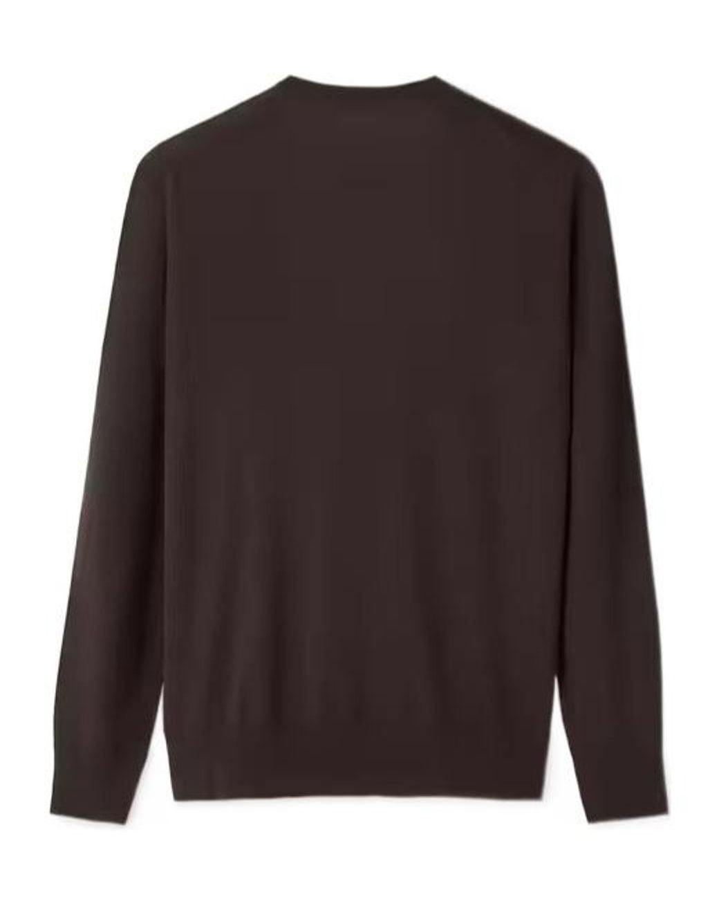 Loro Piana Brown Long-Sleeved Sweater for men