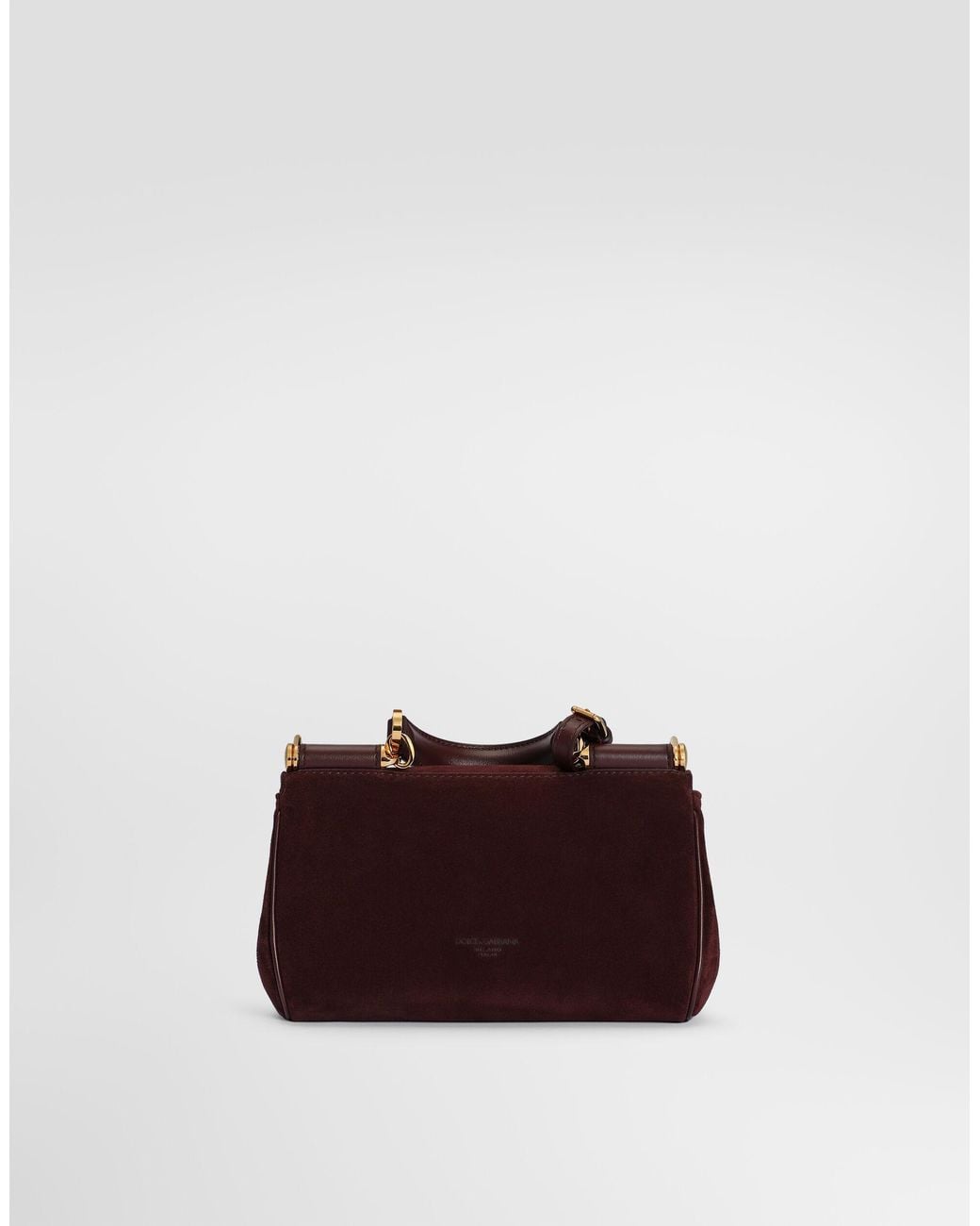 Dolce & Gabbana Red Top Handle Shoulder Bag