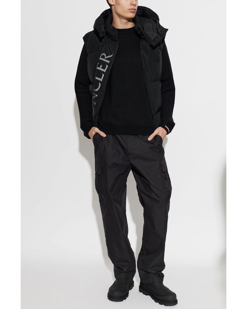 Moncler Black Vera Pulse Chelsea Boots for men