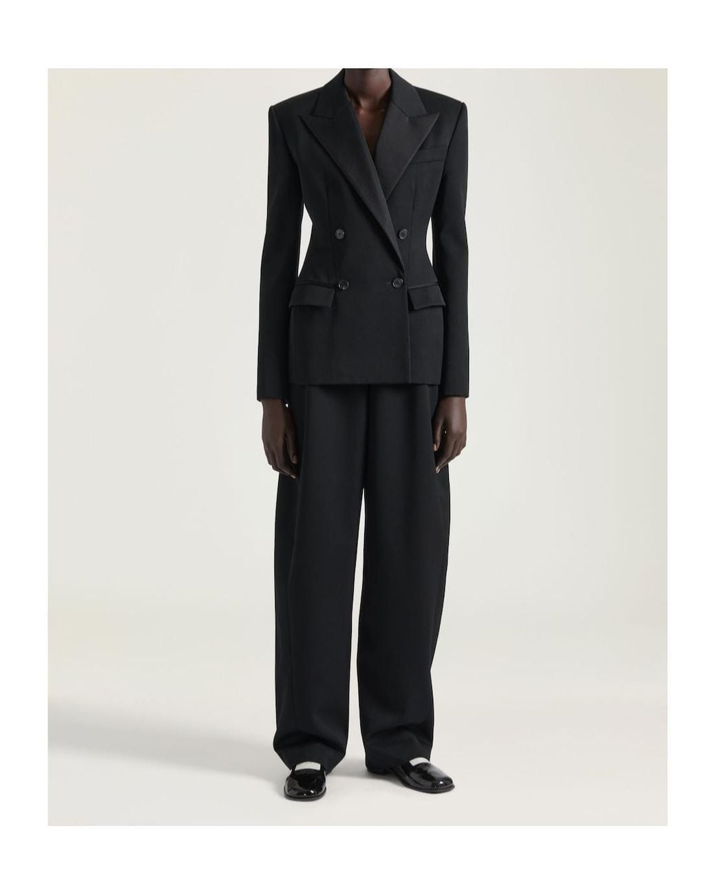 Givenchy Black Double-Breasted Jacket