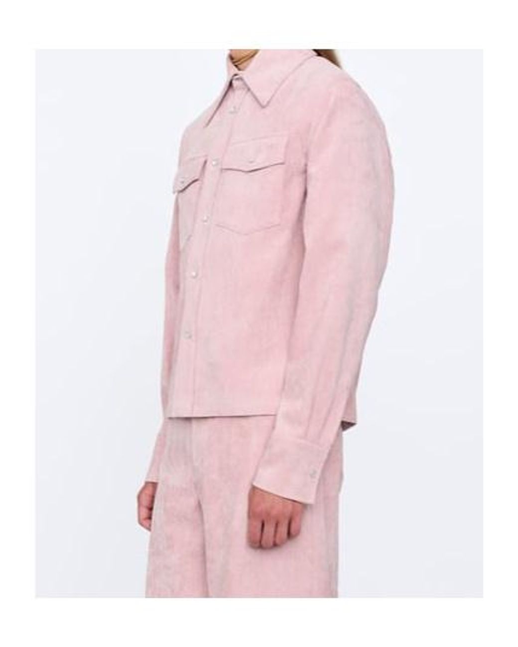 Séfr Pink Long Sleeve Shirt for men