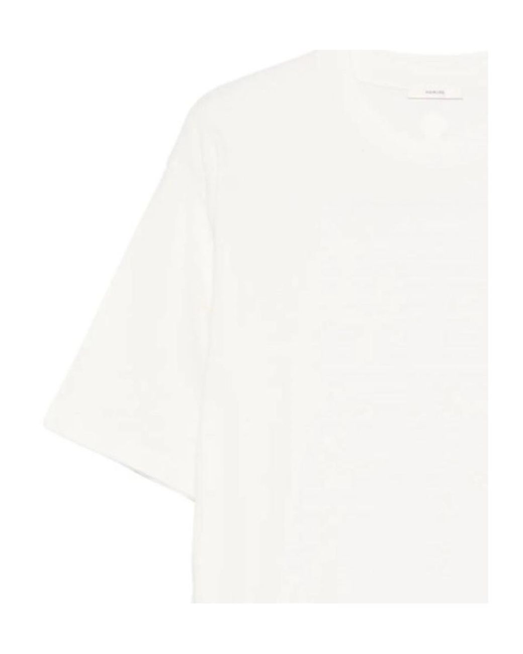 Haikure White Crewneck Short-Sleeved T-Shirt