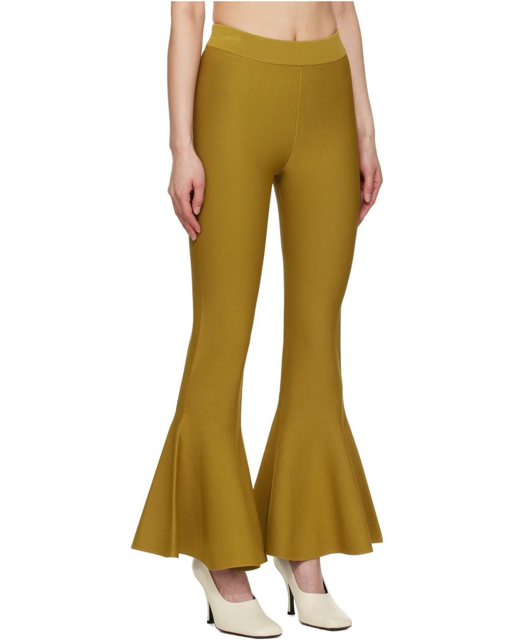 AMI Orange Wide Trousers