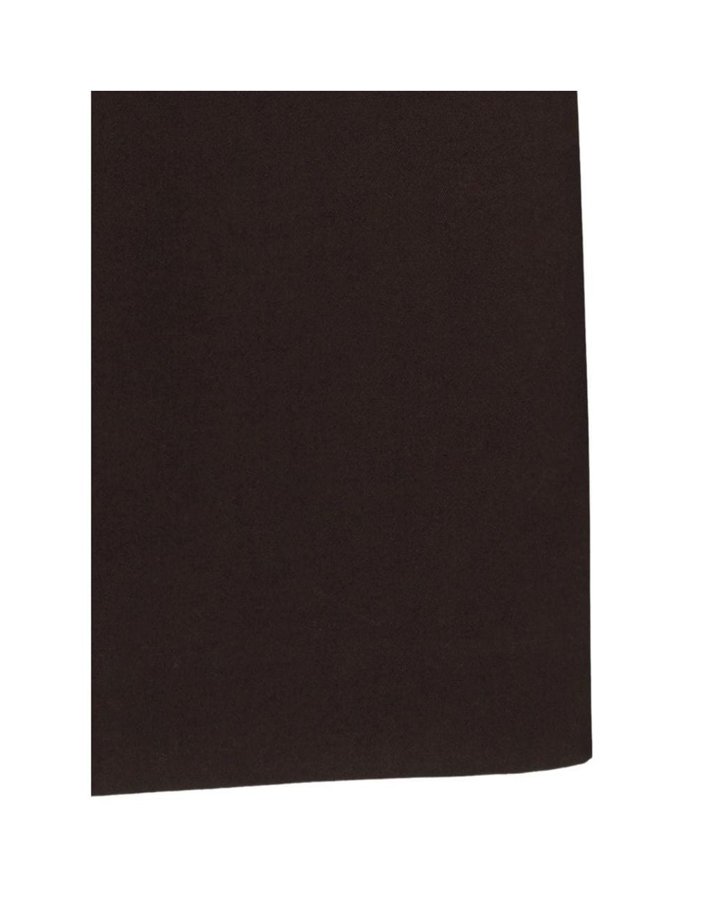 DUNST Brown Pinstripe Column Midi Skirt