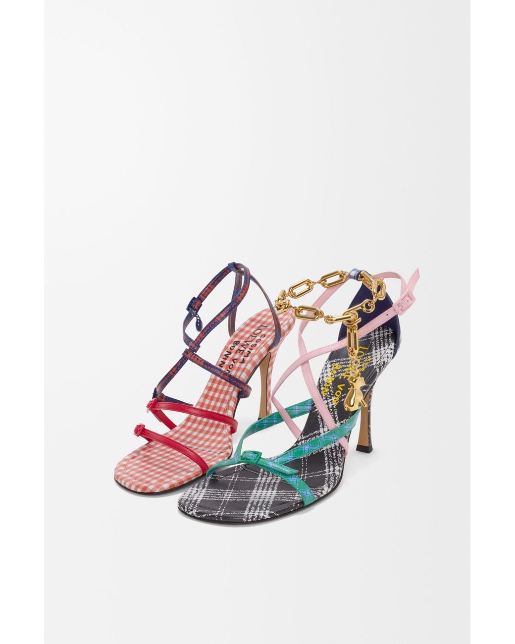 Loewe Pink New Comic Sandal