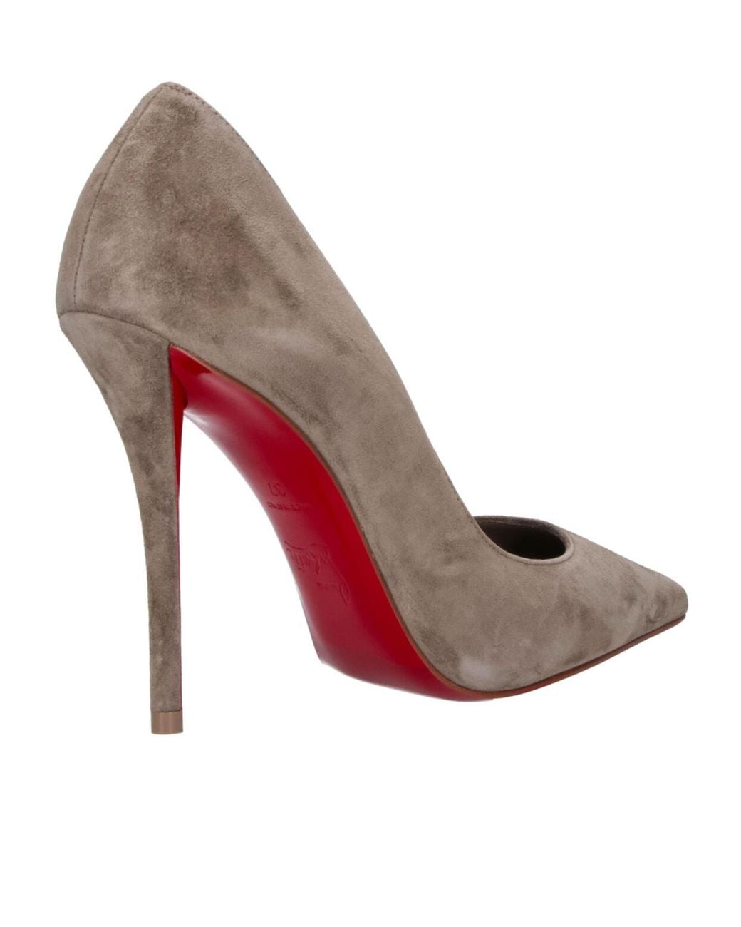 Christian Louboutin Multicolor Miss Z Suede Pointed-Toe Pumps
