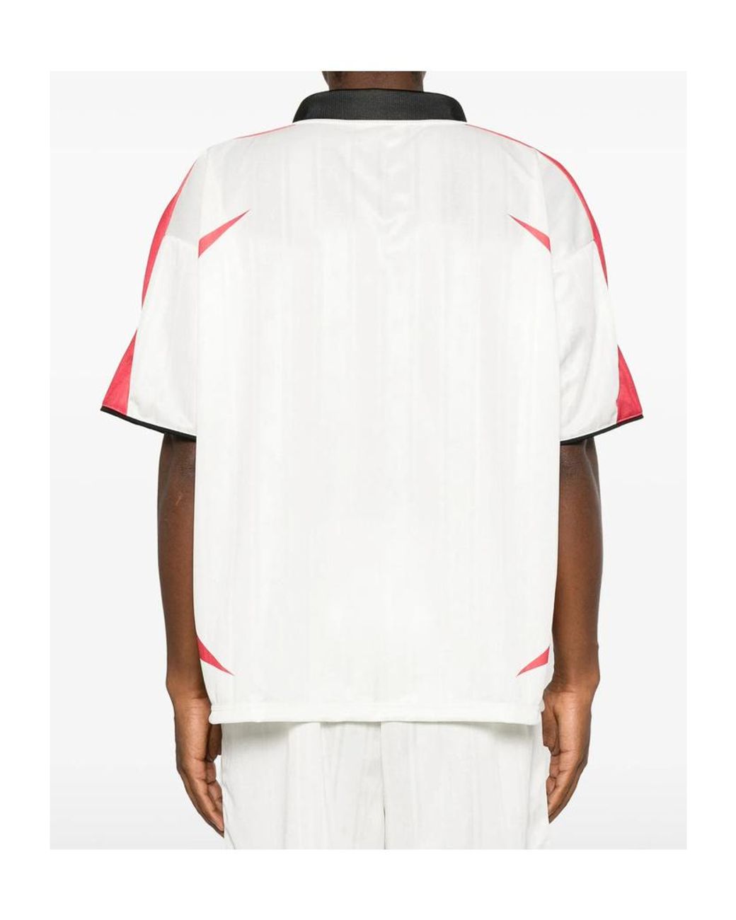 Represent White Spike Graphic Printed Football T-Shirt for men