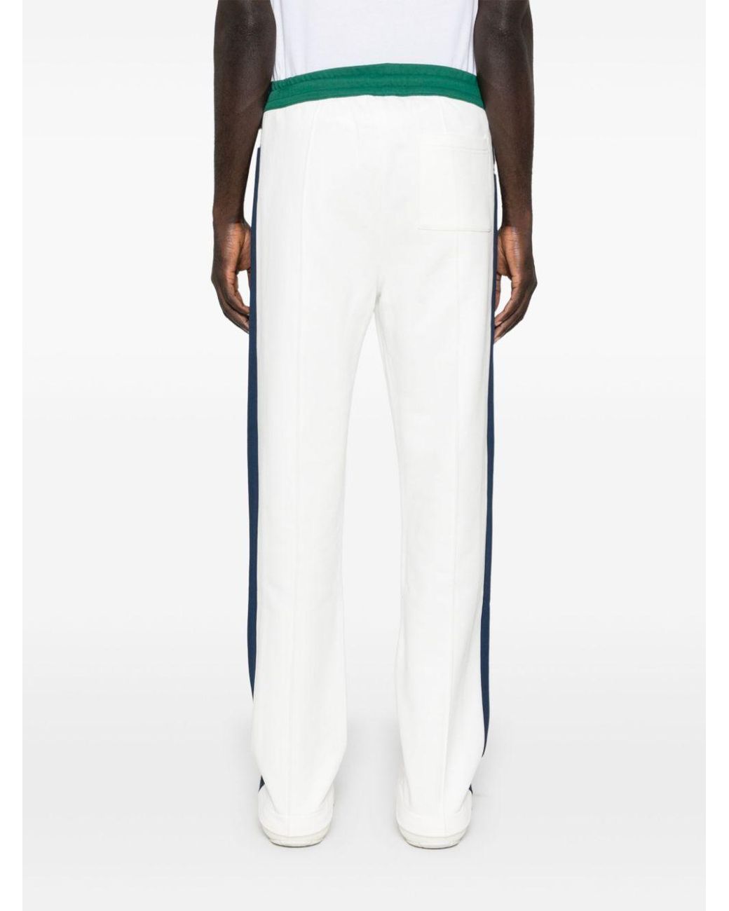 Casablanca Blue Elastic Waist Casual Pants for men