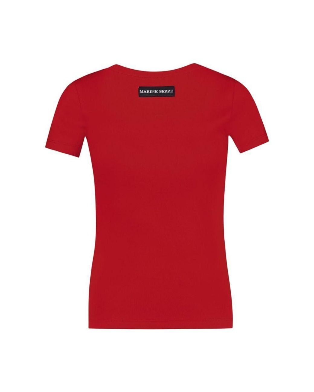 MARINE SERRE Red Moon Ss Baby T-Shirt