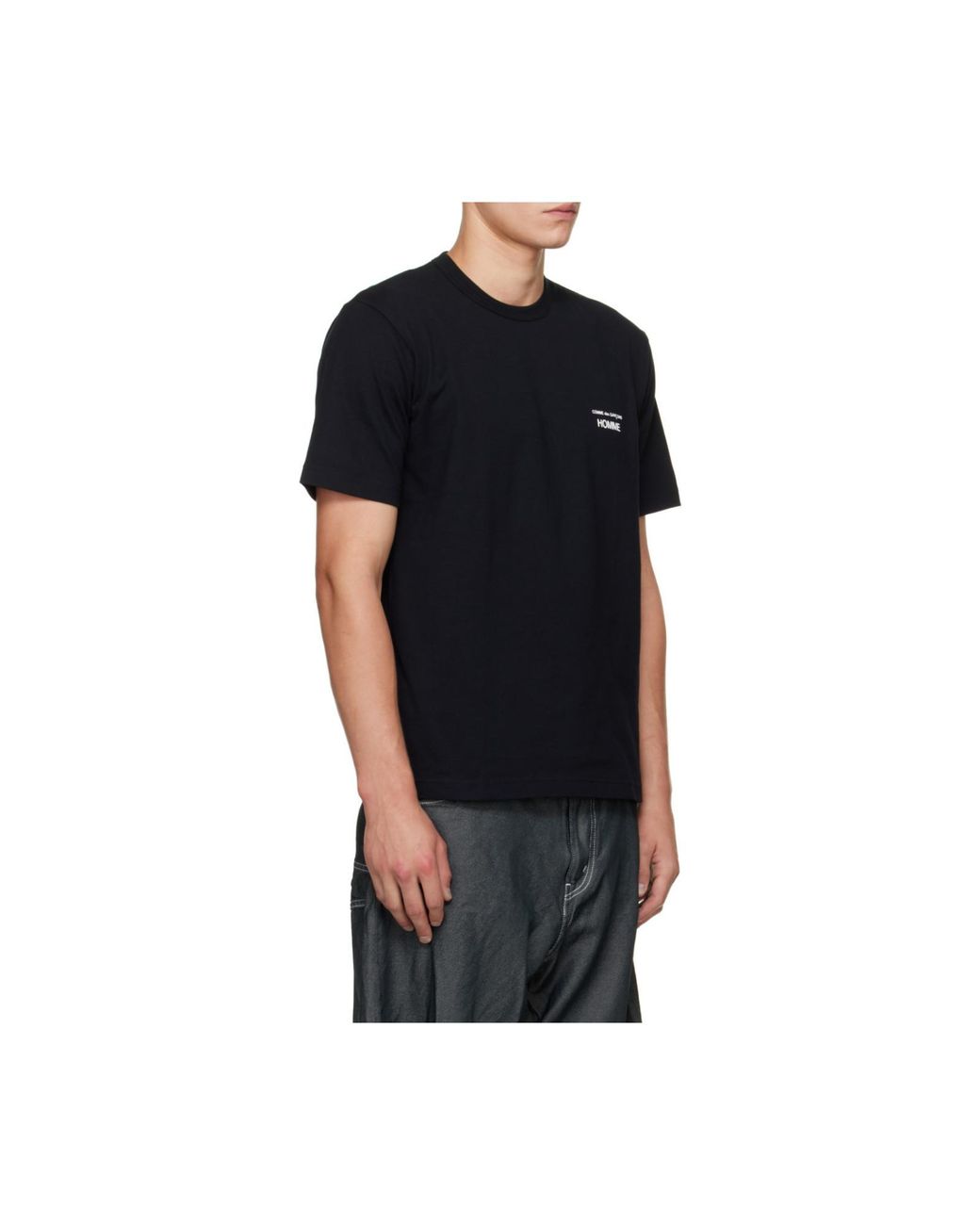 Comme des Garçons Blue Short-Sleeved T-Shirt for men