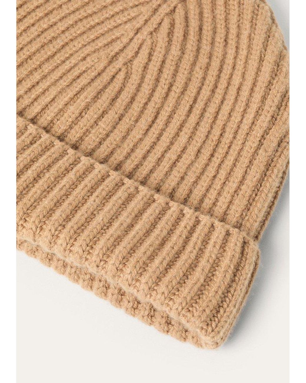 Loro Piana Natural Coste Beanie for men