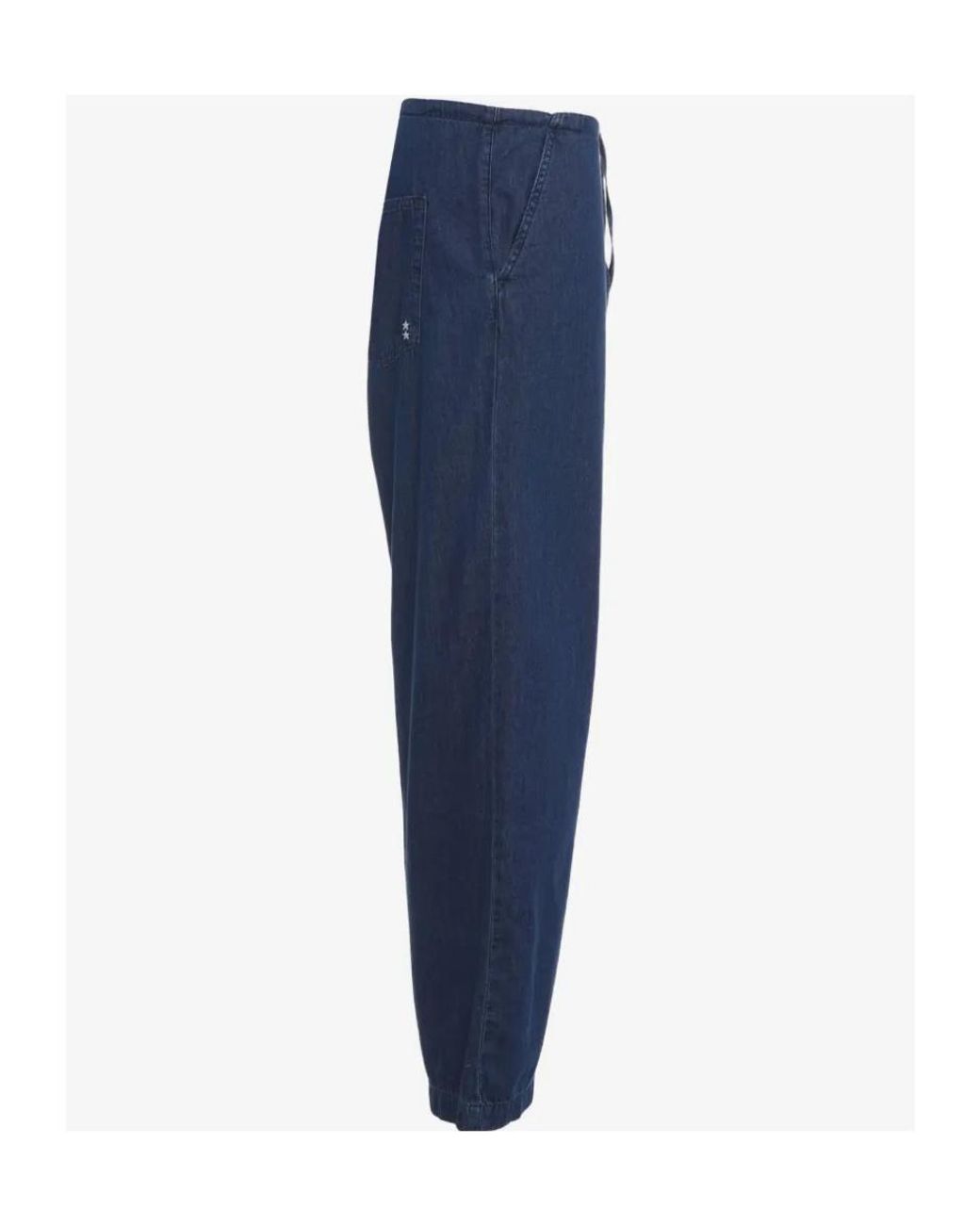 ICON DENIM Blue Cody Drawstring Jeans for men