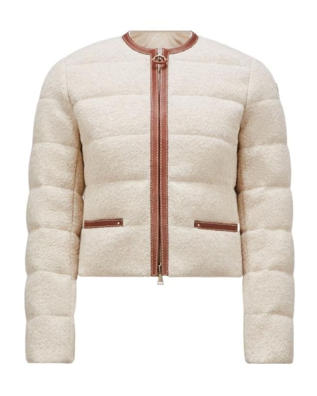 Moncler Natural Serinde Short Down Jacket