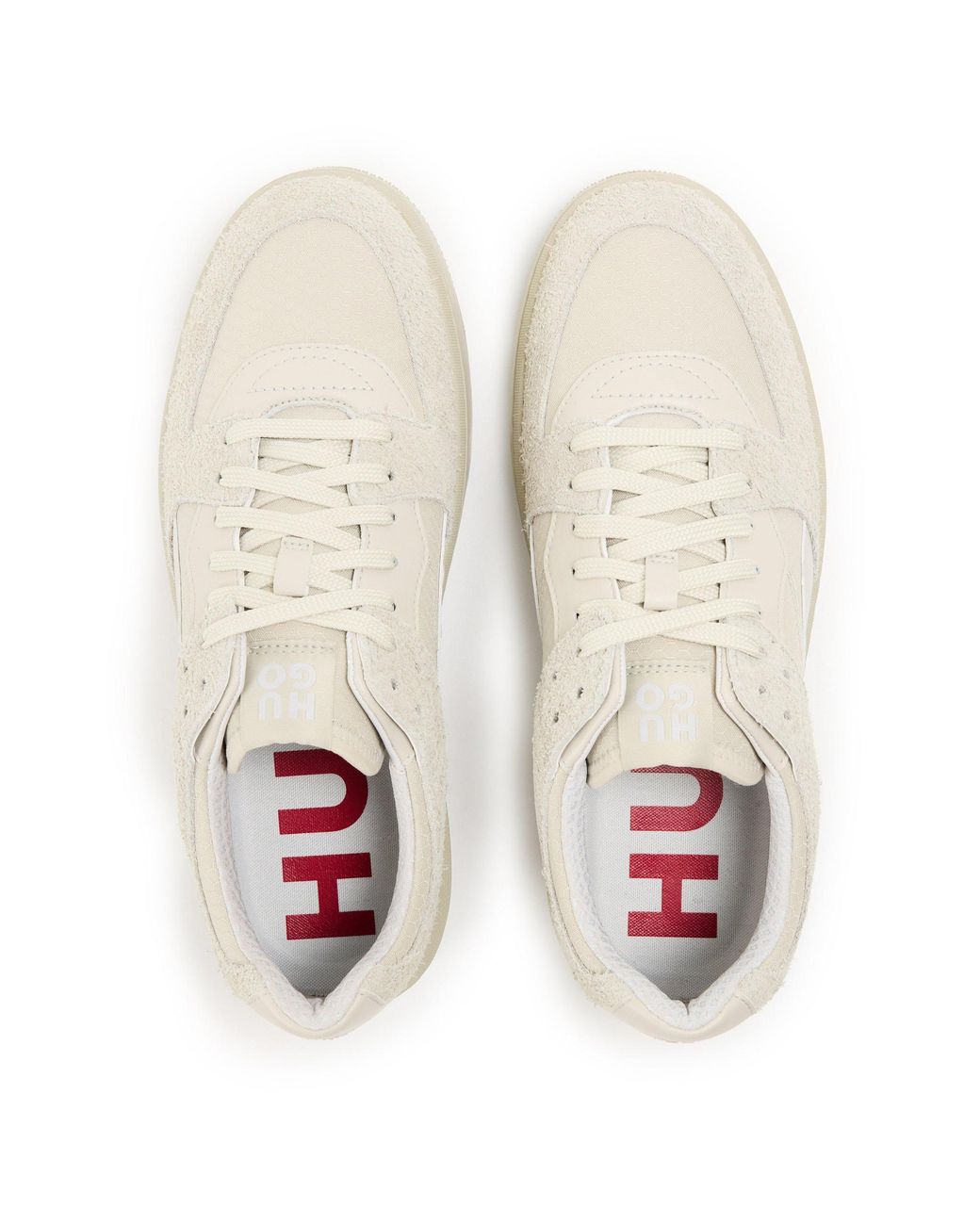 Boss Gray Low-Top Trainers for men