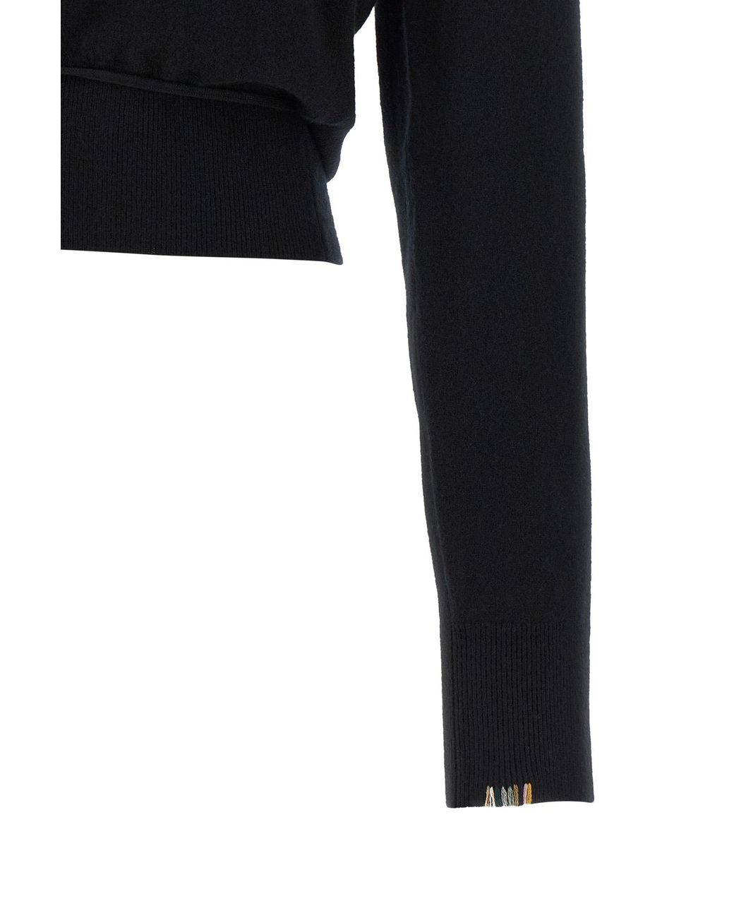 Extreme Cashmere Black Long-Sleeved Sweater