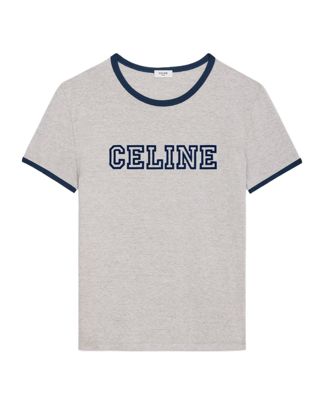 Celine Regular T-Shirt in Gray for Men | Lyst