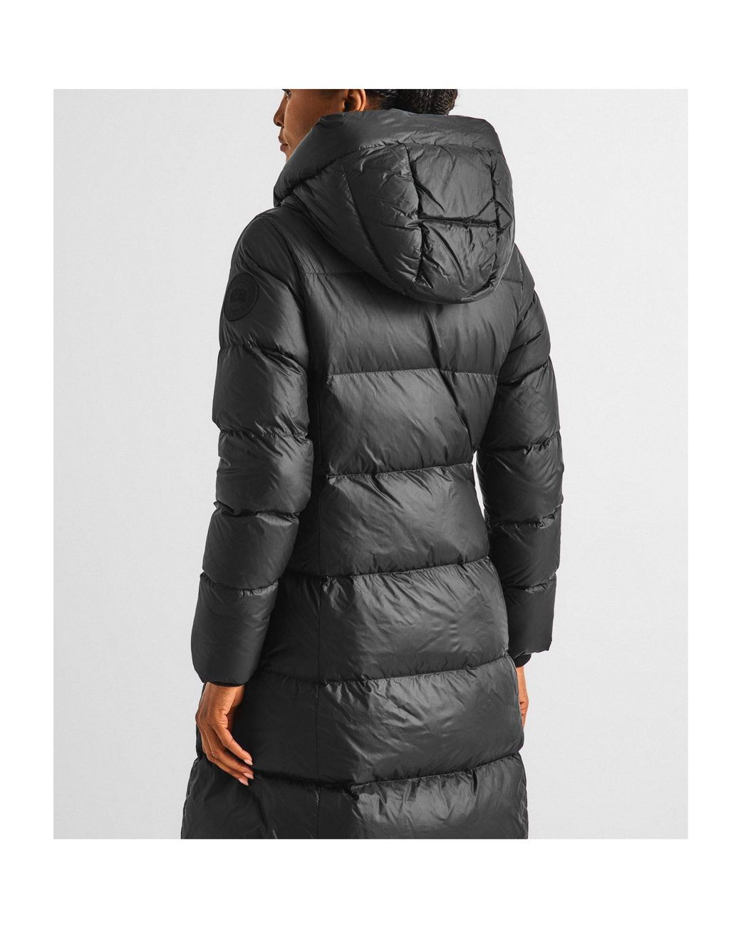 Canada Goose Black Solid Color Down Jacket