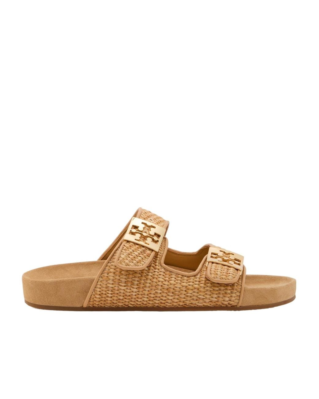 Tory Burch Brown Breathable Flat Sandals