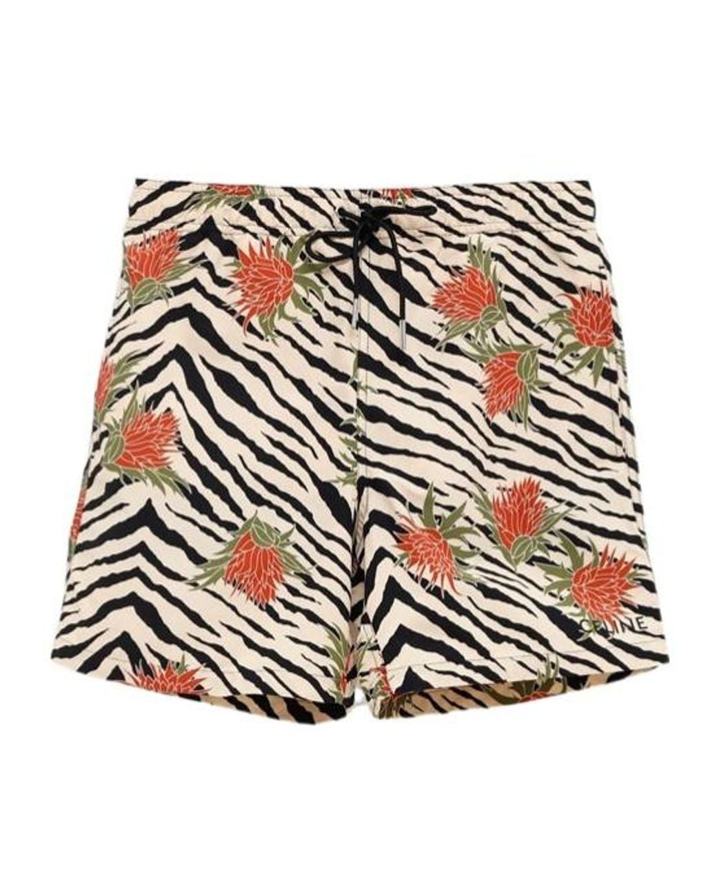 Céline Multicolor Swim Shorts for men