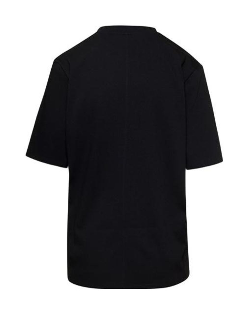 The Row Black Chiara Short-Sleeve Boxy T-Shirt