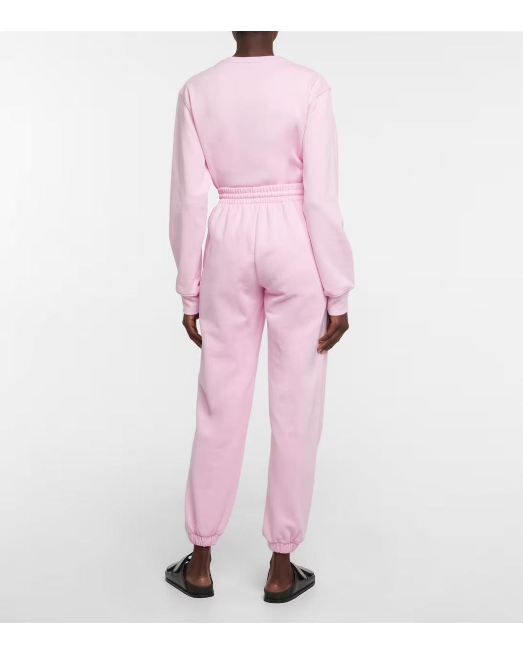 Wardrobe NYC Pink Cotton Sweatpants