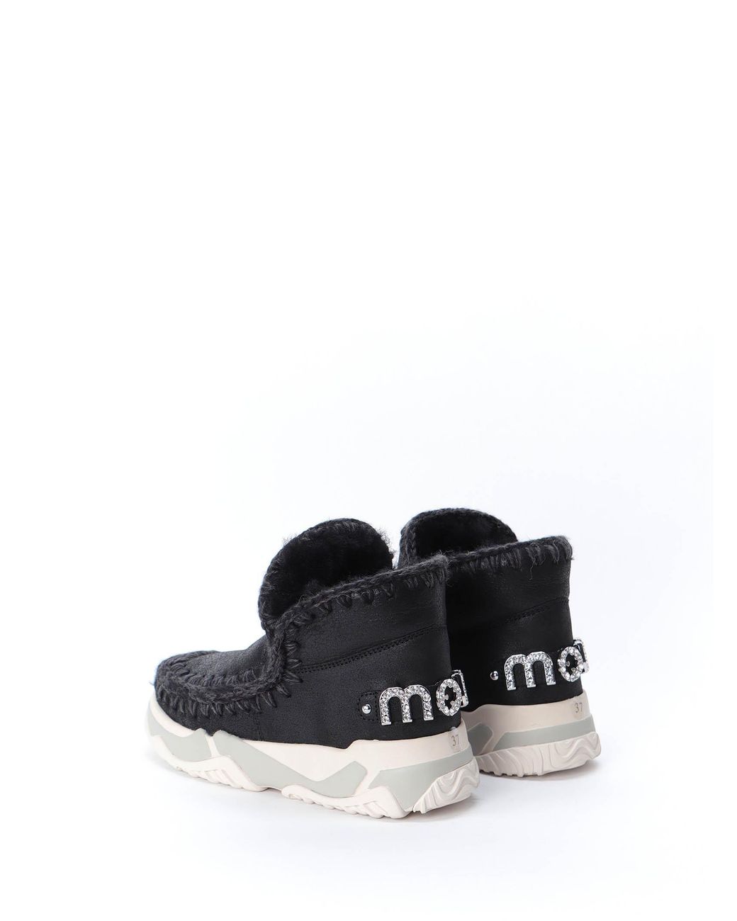 Mou Black Eskimo Ankle Boots