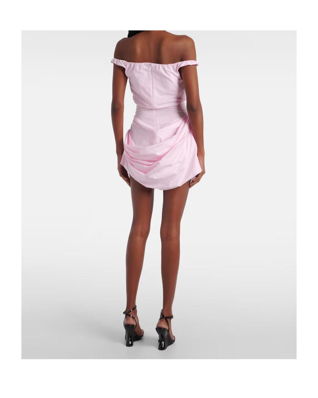 Magda Butrym Pink Cotton Minidress