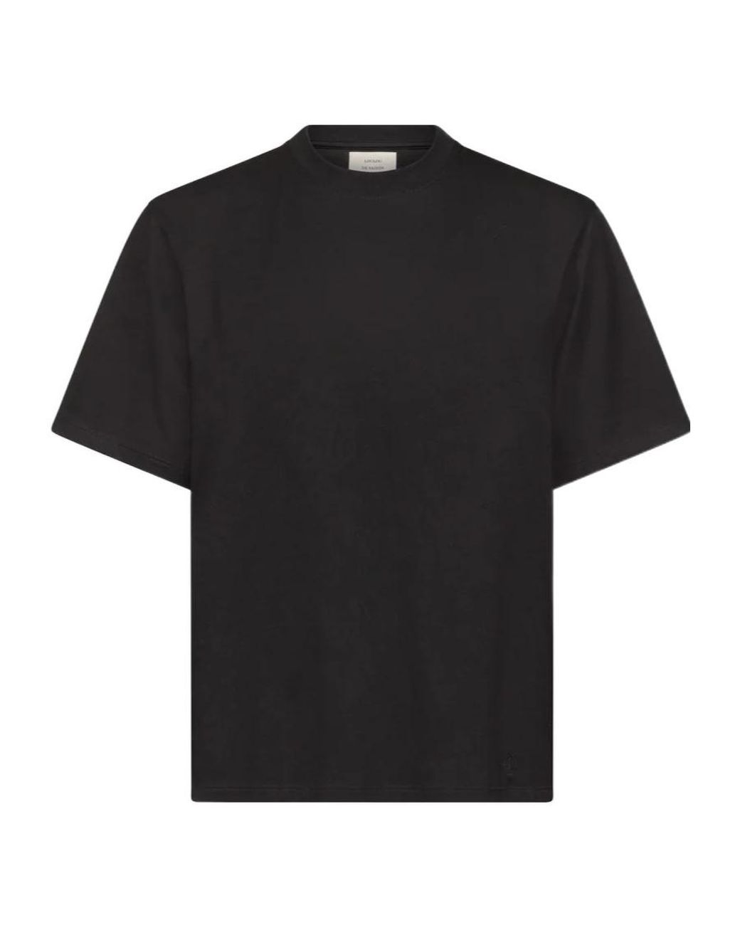 Loulou de Saison Black Telanto Logo T-Shirt