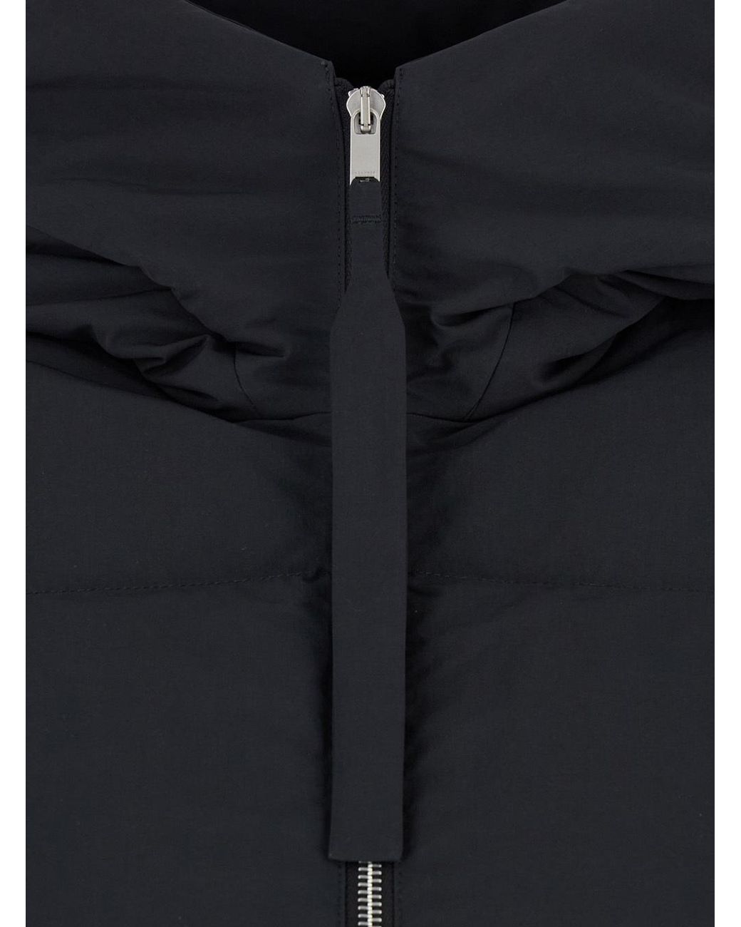 Jil Sander Black Quilted Down Jacket