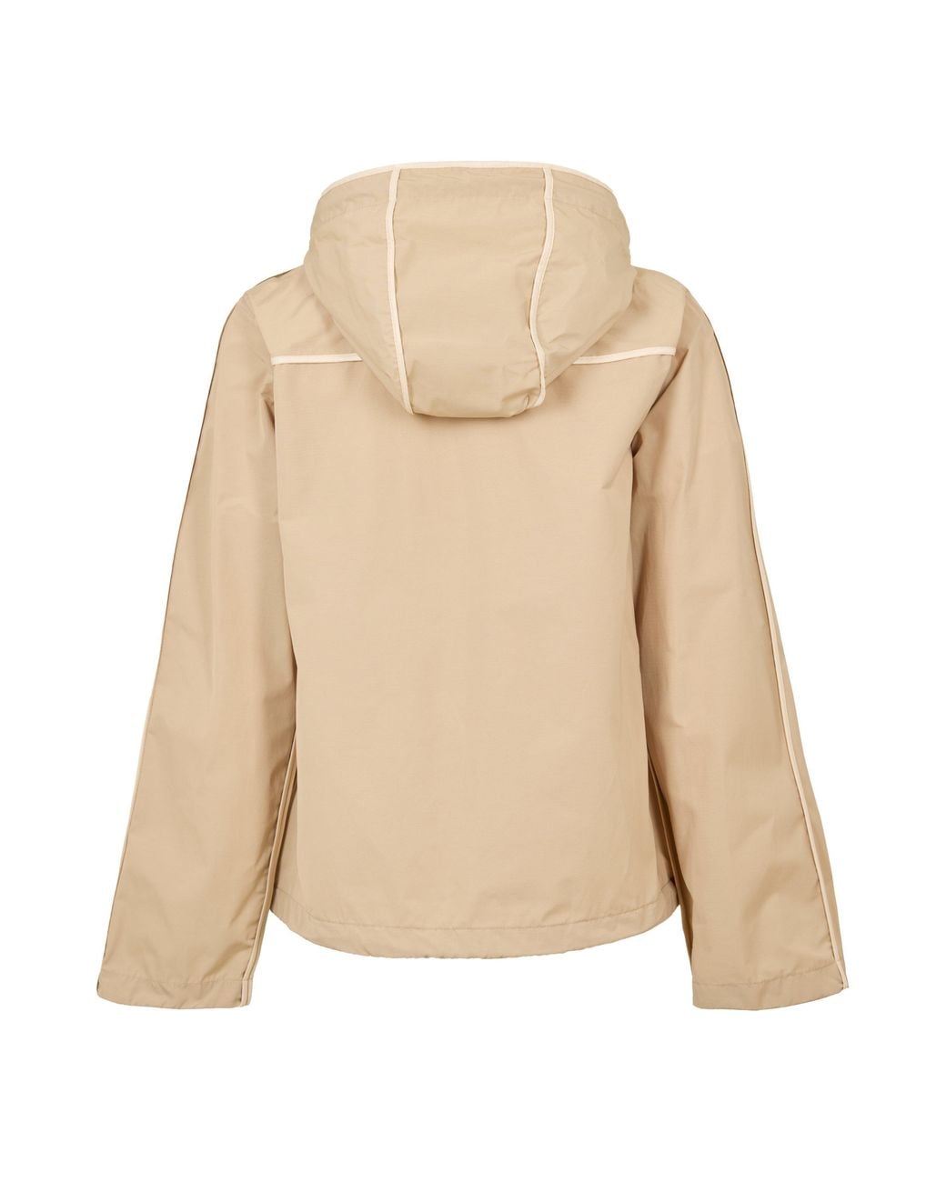 Moncler Natural Hooded Casual Jacket