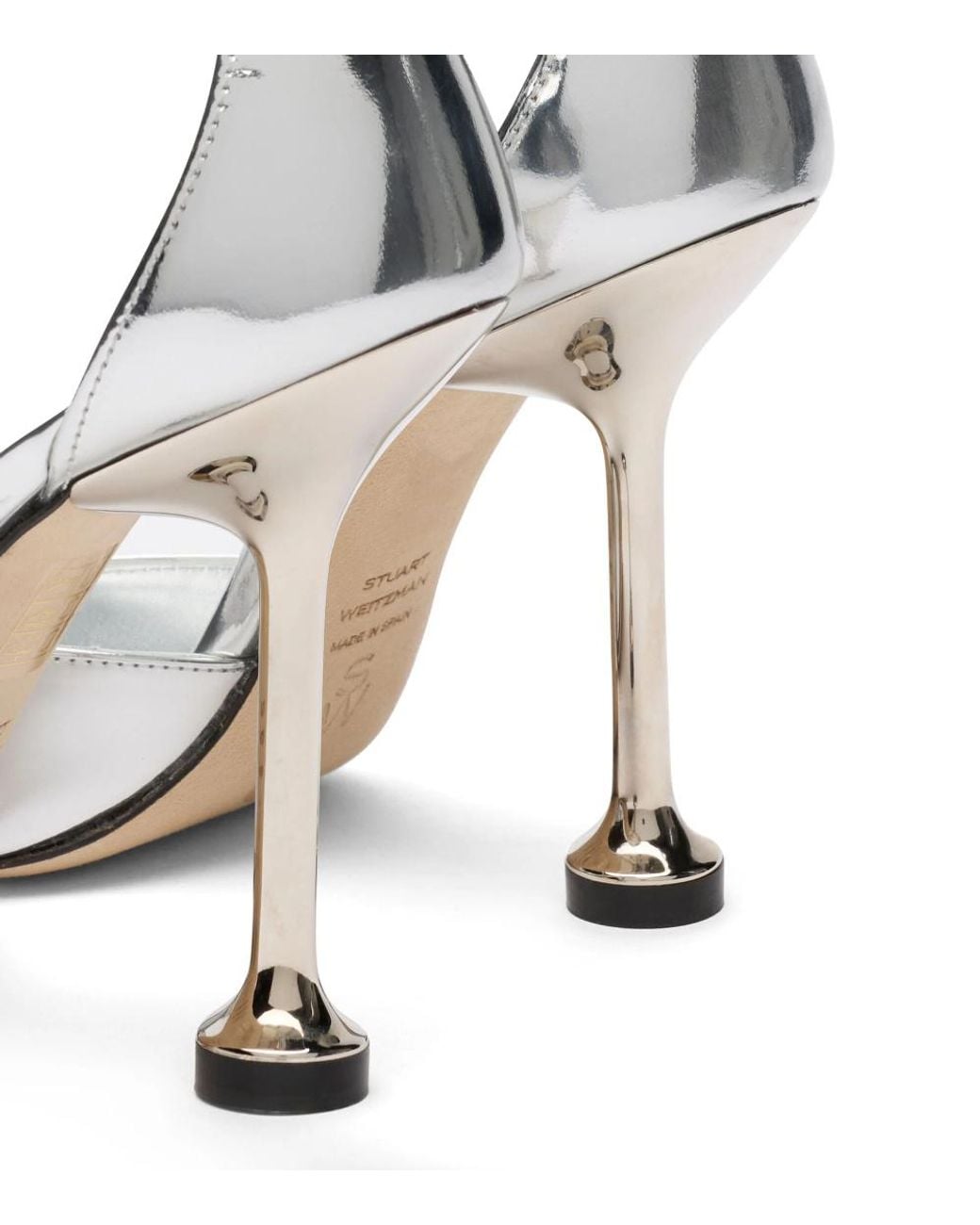 Stuart Weitzman White Stuartini Pump 100