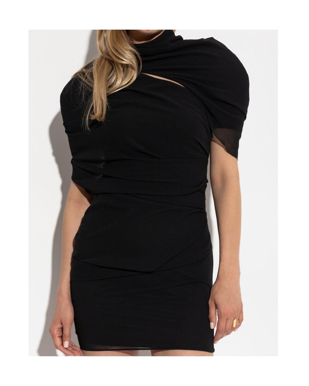 Jacquemus Black The Castagna Mini Dress