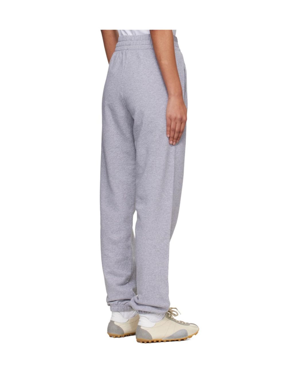Off-White c/o Virgil Abloh Gray Shadow Logo Cuffed Joggers