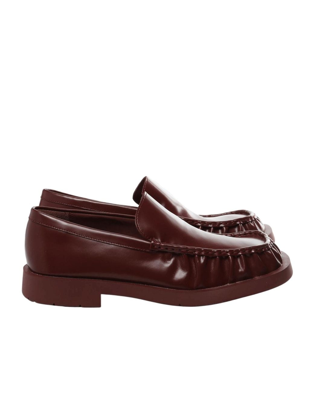 CAMPERLAB Brown Mil 1978 Ruched Loafers for men