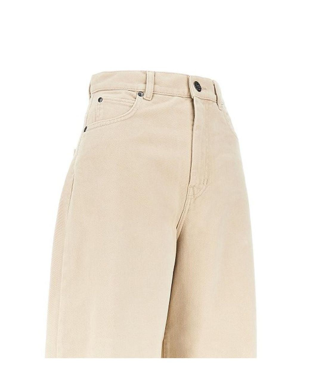 Weekend by Maxmara White Wkdordine Drill Trousers