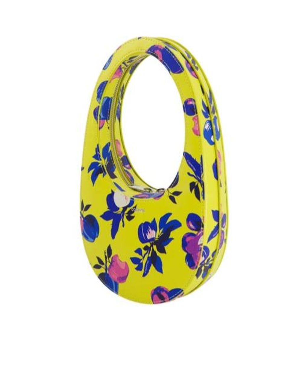 Coperni Yellow Mini Swipe Print Bag