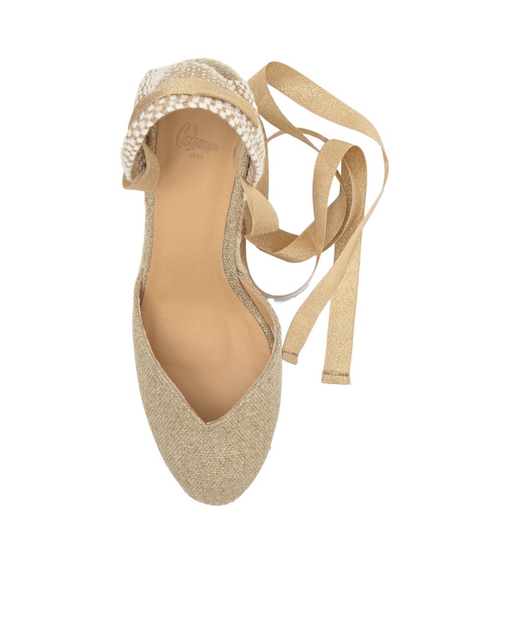 Castaner Chiara Metallic Espadrilles