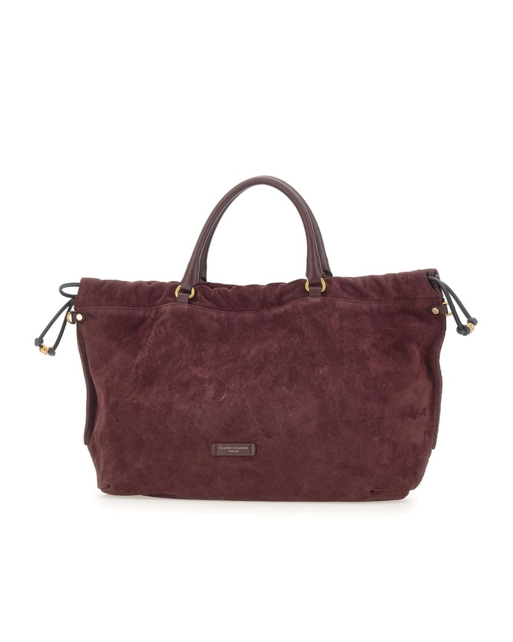 Gianni Chiarini Purple Morgana Top Handle Shoulder Bag