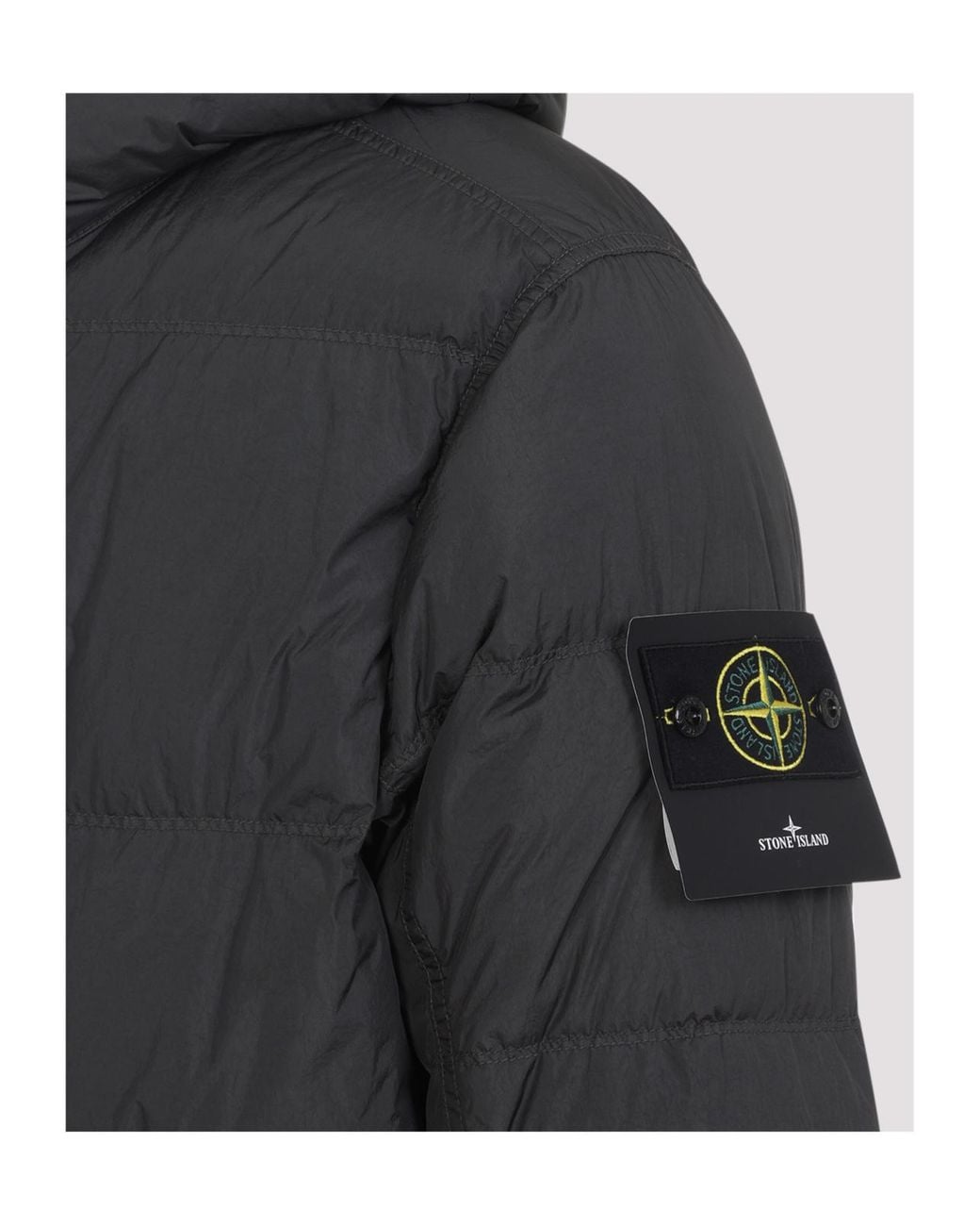 Stone Island Black Winter Jackets for men