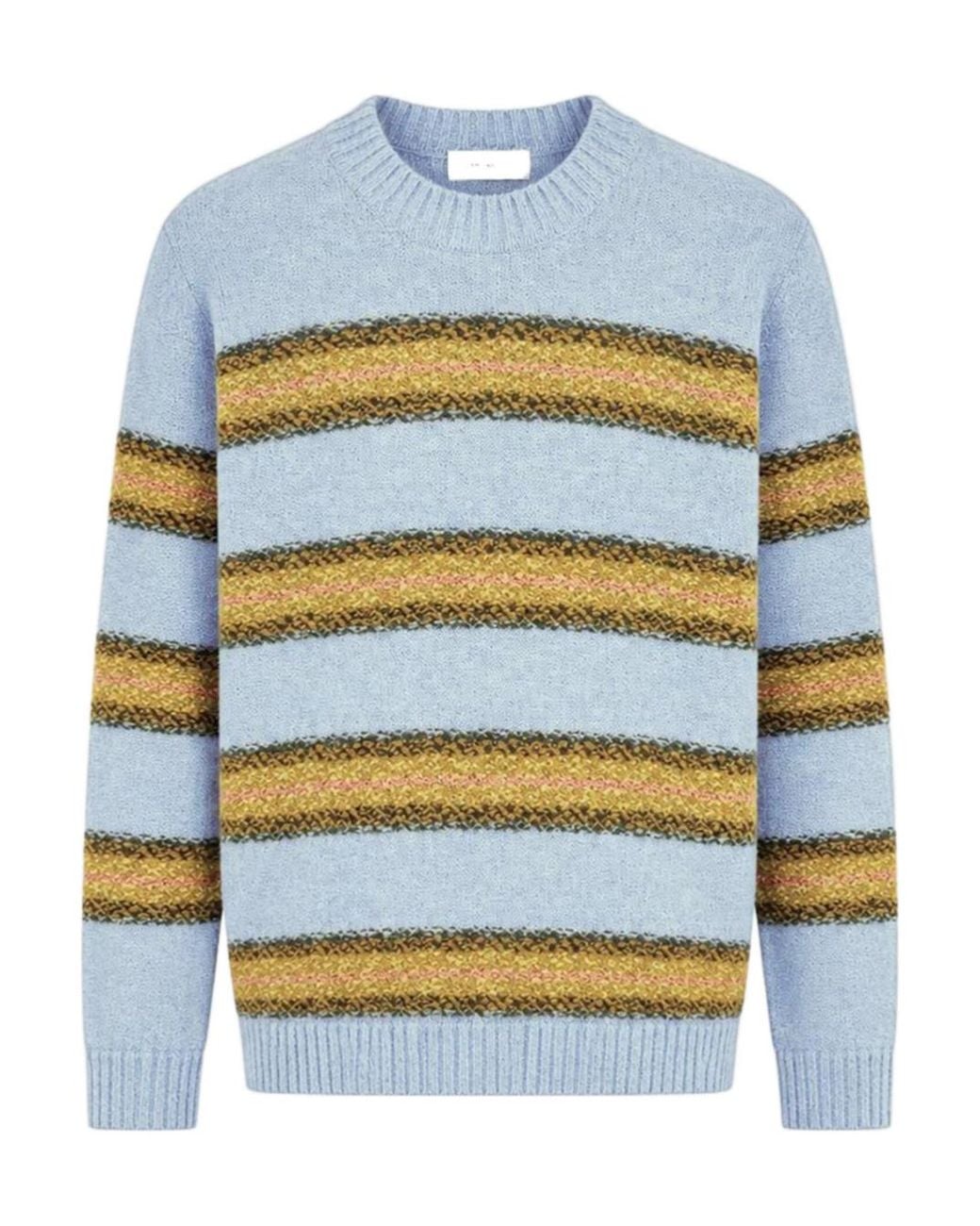 Dries Van Noten Gray Crew-Neck Sweater for men