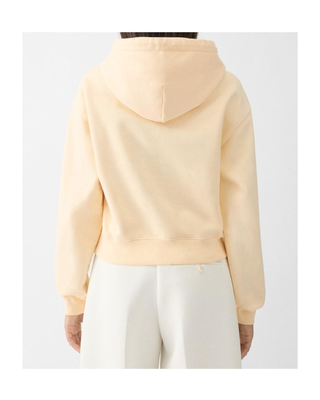 Jacquemus Natural The Gros Grain Drawstring Hoodie